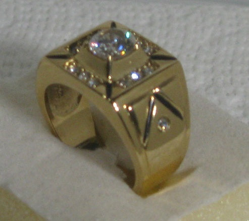 Lab Created Classy Men's Ring