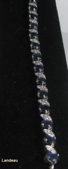 18 ct natural gems oval blue sapphire gemstone gold on s. silver