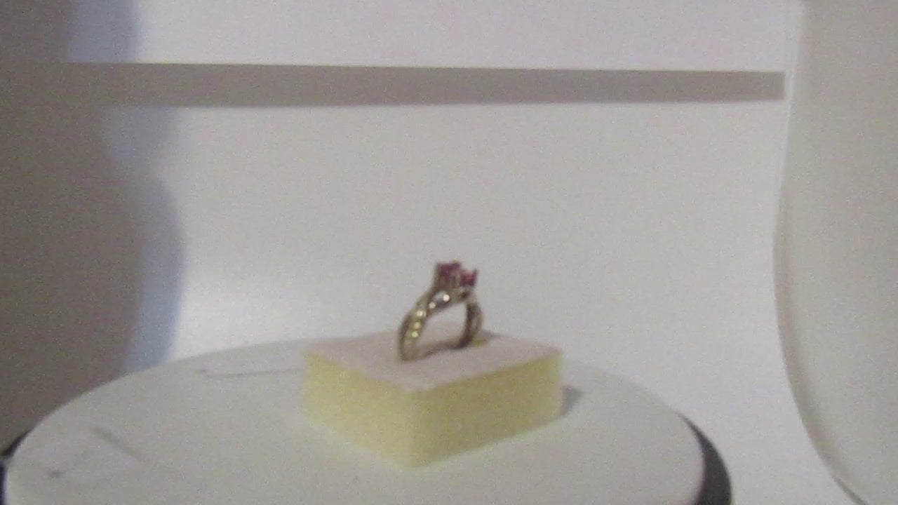 1.4 ct natural gems pink tourmaline - sapphire accents s. silver ring