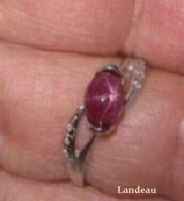 star ruby ring size 8