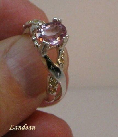 pink tourmaline ring